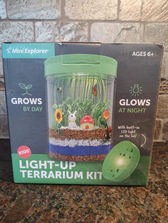 Mini Explorer Other - Mini Explorer Light-Up Terrarium Kit - Grows And Glows